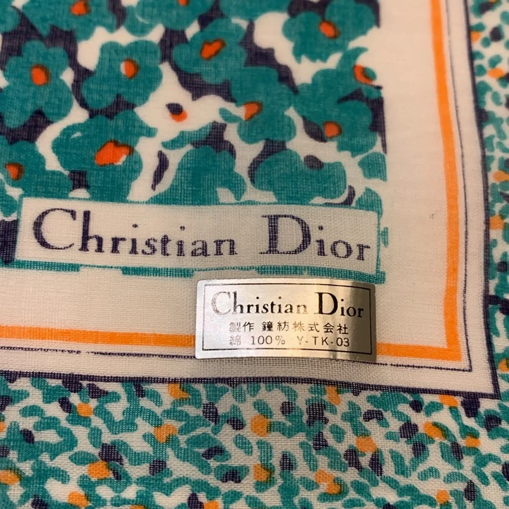 Christian Dior Scarf ladies colors to me 17 by 17